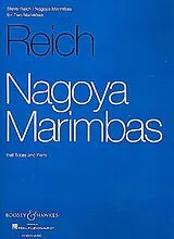 Steve Reich Notenblätter Nagoya Marimbas for 2 marimbas