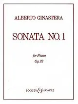 Alberto Ginastera Notenblätter Sonata no.1 op.22