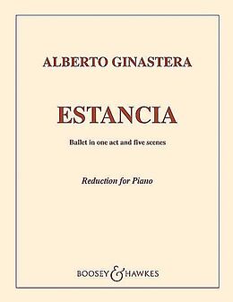 Alberto Ginastera Notenblätter Estancia op. 8