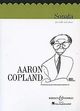 Aaron Copland Notenblätter Sonata