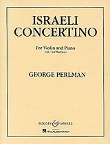 George Perlman Notenblätter Israeli Concertino