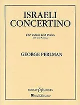 George Perlman Notenblätter Israeli Concertino