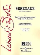 Leonard Bernstein Notenblätter Serenade for violin and orchestra