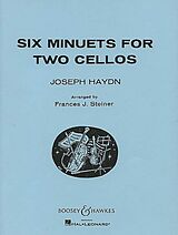 Franz Joseph Haydn Notenblätter 6 Minuets