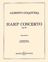 Alberto Ginastera Notenblätter Harfenkonzert op. 25