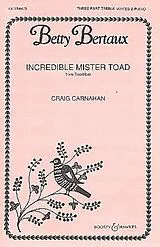 Craig Carnahan Notenblätter Incredible Mister Toad