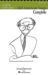 Aaron Copland Notenblätter Old American Songs complete