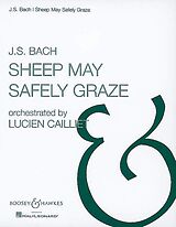 Johann Sebastian Bach Notenblätter Sheep May Safely Graze