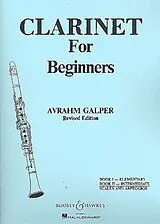  Notenblätter Galper, AvrahmClarinet for Beginners Vol. 2