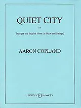 Aaron Copland Notenblätter Quiet City