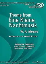 Wolfgang Amadeus Mozart Notenblätter Theme from Eine kleine Nachtmusik