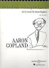 Aaron Copland Notenblätter 12 Poems by Emily Dickinson