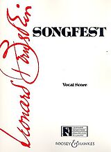 Leonard Bernstein Notenblätter Songfest