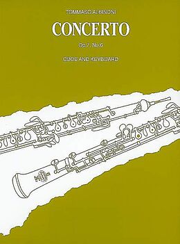 Tomaso Albinoni Notenblätter Concerto in Re op. 7/6