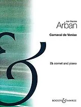 Jean Baptiste Arban Notenblätter Carnaval de Venise