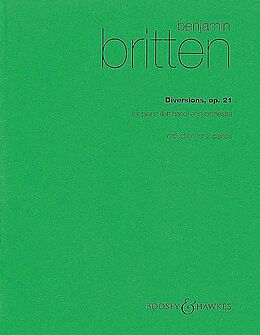 Benjamin Britten Notenblätter Diversions op. 21