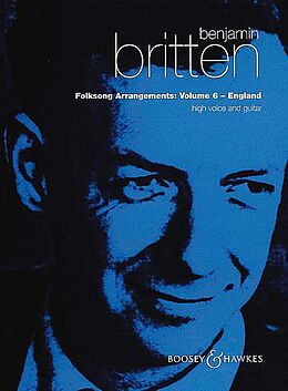 Benjamin Britten Notenblätter Folksong Arrangements vol.6 (England)