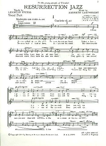 Resurrection jazz jazz cantata