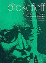 Serge Prokofieff Notenblätter Die Liebe zu den drei Orangen op. 33