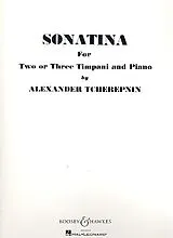 Alexander Tcherepnin Notenblätter Sonatine
