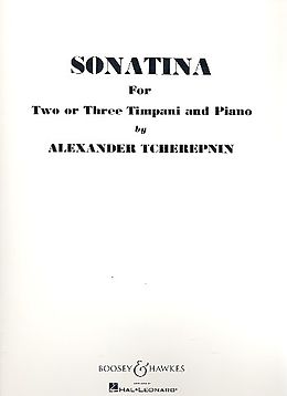 Alexander Tcherepnin Notenblätter Sonatine