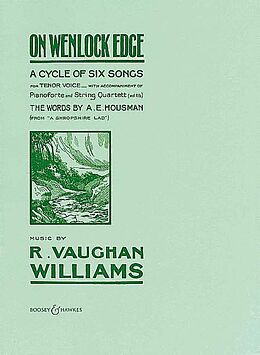 Vaughan Williams Notenblätter On Wenlock Edge