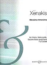 Yannis Xenakis Notenblätter Morsima-Amorsima