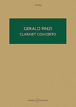 Gerald Finzi Notenblätter Concerto op.31