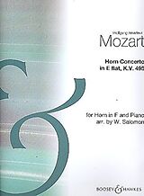 Wolfgang Amadeus Mozart Notenblätter Concerto in E flat major KV 495