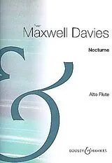 Sir Peter Maxwell Davies Notenblätter Nocturne