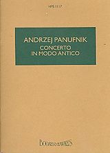 Andrzej Panufnik Notenblätter Trompetenkonzert HPS 1117