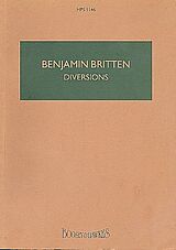 Benjamin Britten Notenblätter Diversions op. 21 HPS 1146