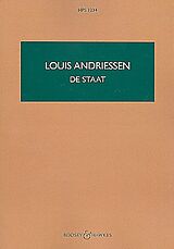 Louis Andriessen Notenblätter De Staat HPS 1234