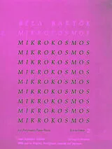 Béla Bartók Notenblätter Mikrokosmos vol.2 (nos.37-66)
