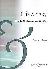 Igor Strawinsky Notenblätter How the Mushrooms went to War