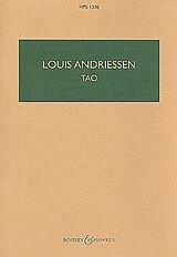 Louis Andriessen Notenblätter Tao