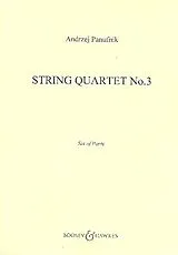 Andrzej Panufnik Notenblätter Streichquartett Nr. 3