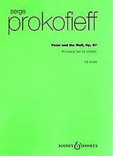 Serge Prokofieff Notenblätter Peter and the Wolf op.67