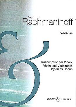 Sergei Rachmaninoff Notenblätter Vocalise op. 34/14
