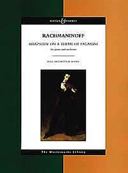 Sergei Rachmaninoff Notenblätter Rhapsodie über ein Thema von Paganini