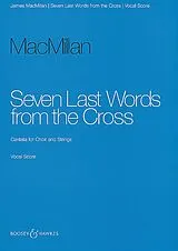 James MacMillan Notenblätter Seven Last Words from the Cross