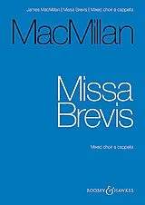 James MacMillan Notenblätter Missa brevis