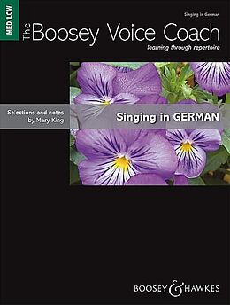  Notenblätter The Boosey Voice Coach - Singing in German