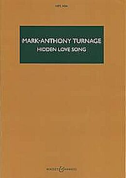 Mark-Anthony Turnage Notenblätter Hidden Love Song HPS 1434