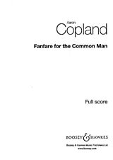 Aaron Copland Notenblätter Fanfare for the Common Man