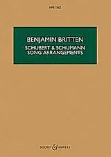  Notenblätter Schubert and Schumann Songs Arrangments