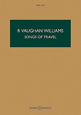 Ralph Vaughan Williams Notenblätter Songs of Travel