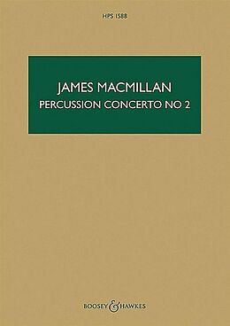 James MacMillan Notenblätter Concerto no.2