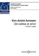 Kim André Arnesen Notenblätter Ubi caritas et amor