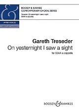 Gareth Treseder Notenblätter On yesternight I saw a sight